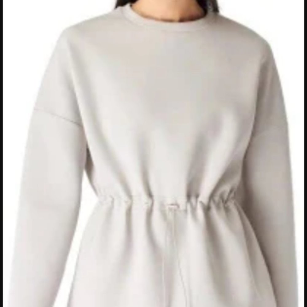 Sweaty Betty Grace Toggle Crewneck Sweatshirt Size XS